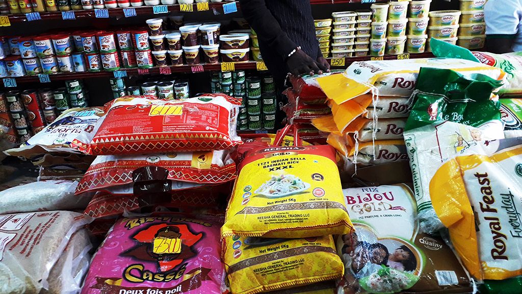 Denrée alimentaire Marché Mboppi-Douala