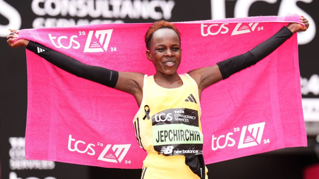 Peres Jepchirchir copy right (Sky Sport)
