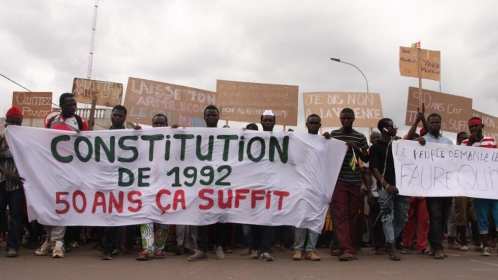 Une manifestation au Togo copy right (RFI)