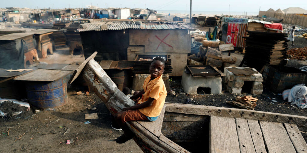 Pauvreté en Afrique copy right (Le Monde)