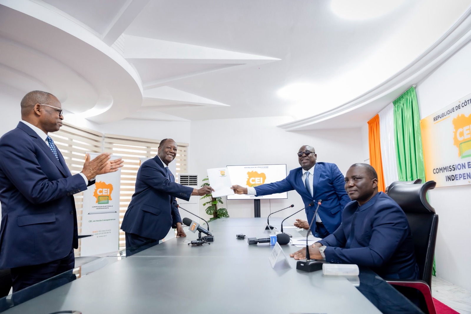Présidentielle ivoirienne : 60 candidatures reçues par la CEI