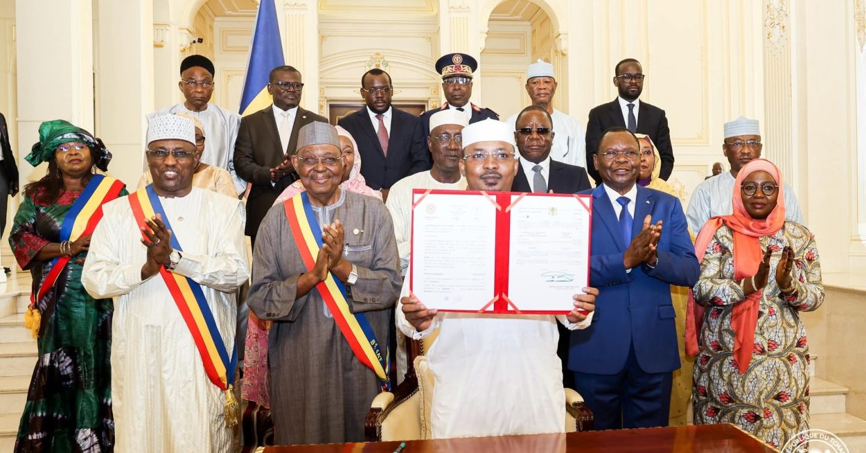 Tchad la loi fondamentale révisée promulguée