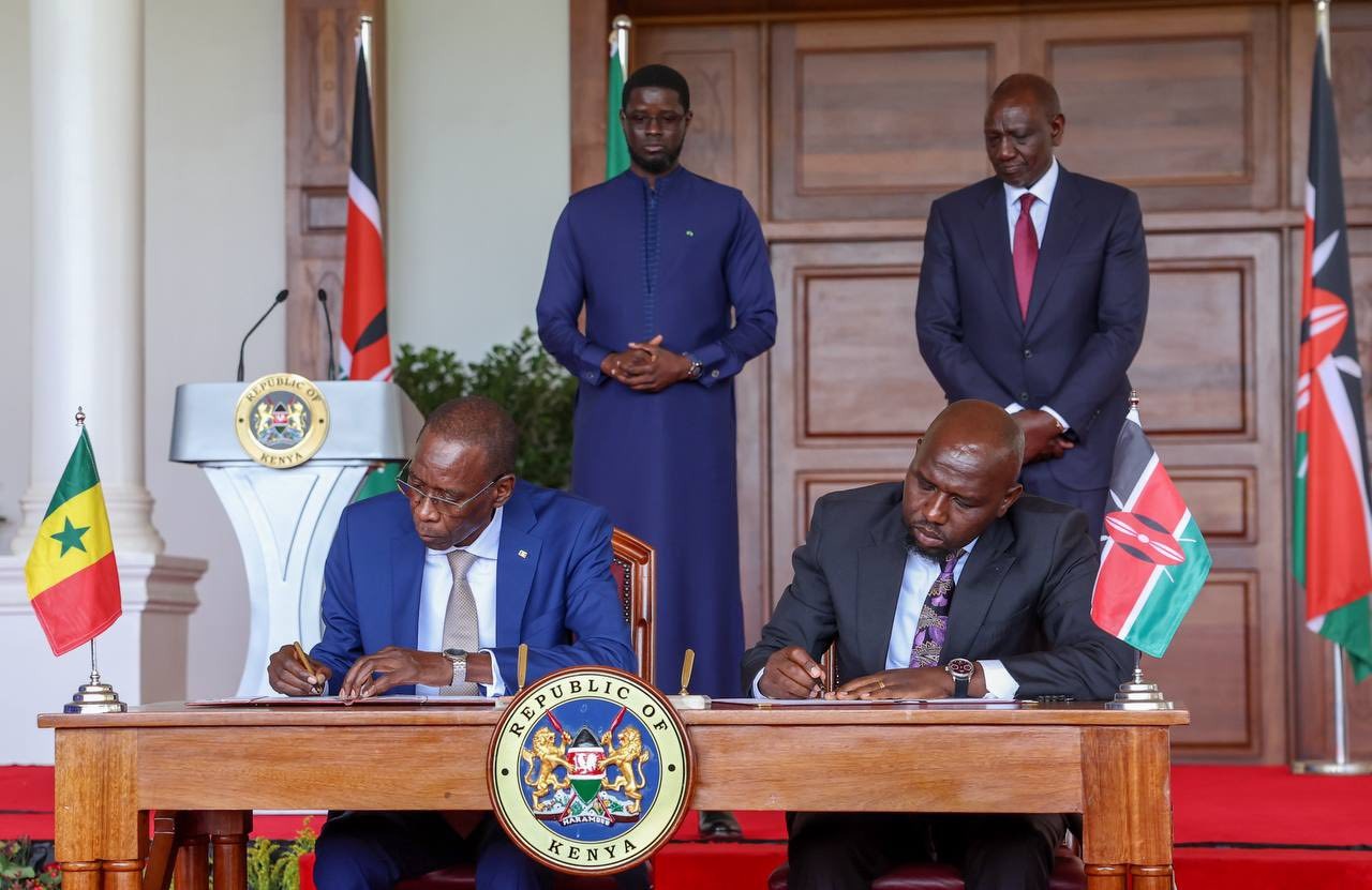 Coopération : le Sénégal et le Kenya signent un accord d’exemption de visa de 90 jours