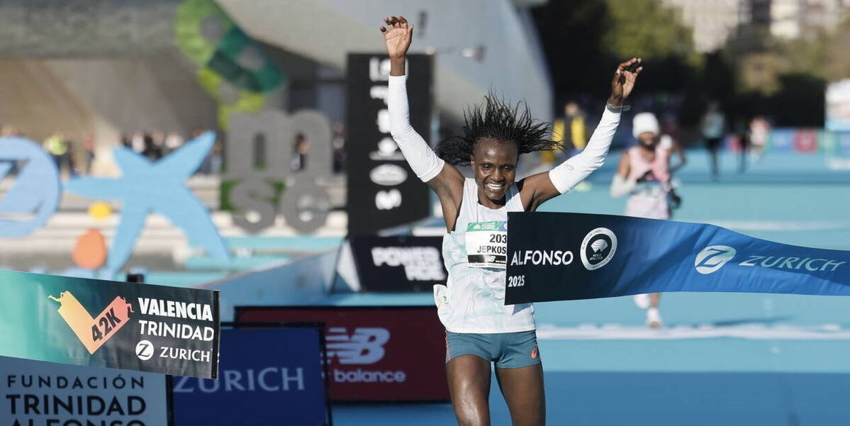Marathon de Valence : Jepkosgei signe la 4ᵉ meilleure performance mondiale