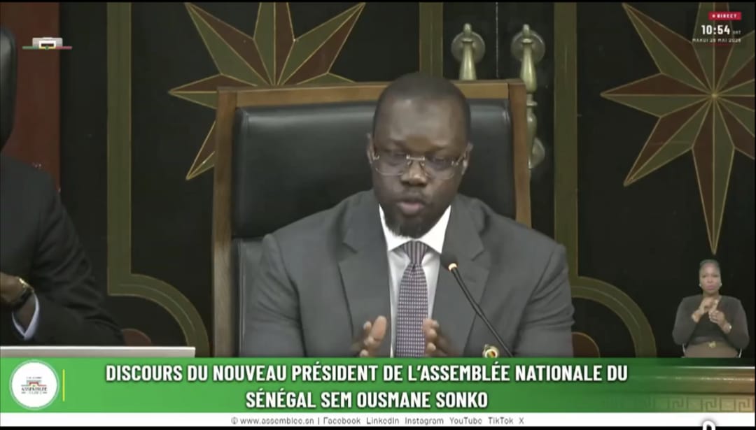 Sénégal : Ousmane Sonko élu président de l’Assemblée nationale