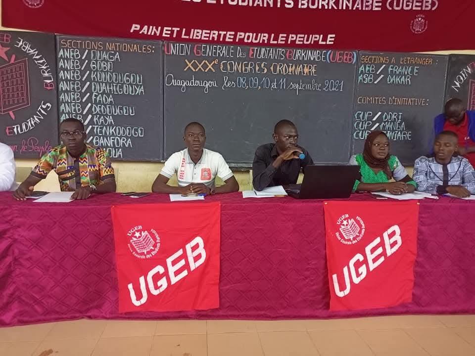 Burkina Faso : la junte suspend le principal syndicat étudiant
