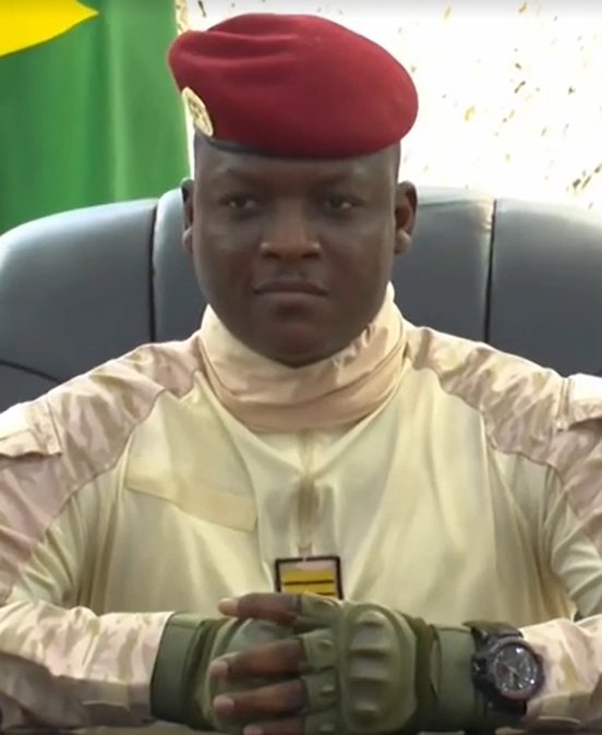 Portrait du capitaine Ibrahim Traoré, président de la Transition du Burkina Faso