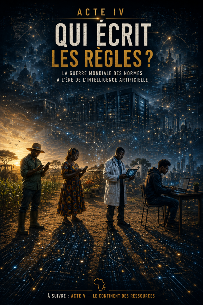 Illustration Saison 2 Acte 4 — qui écrit les règles ? La guerre mondiale des normes de l’IA