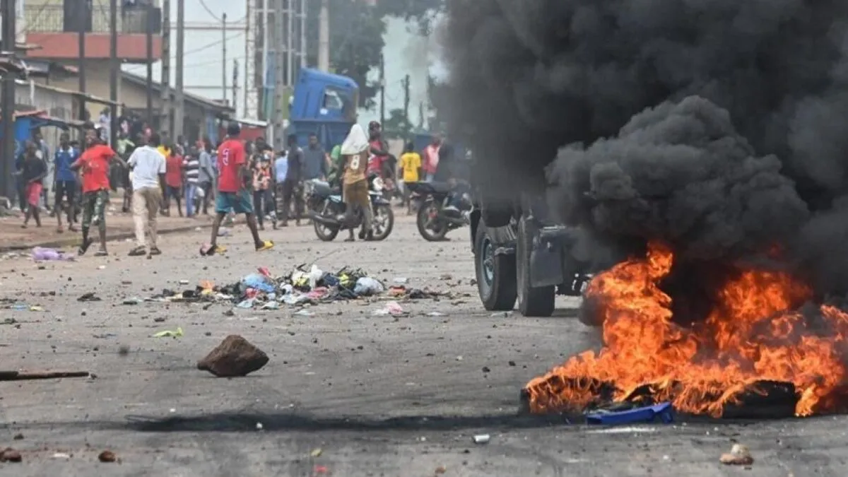 Guinée : un jeune tué lors de la dispersion d’une manifestation