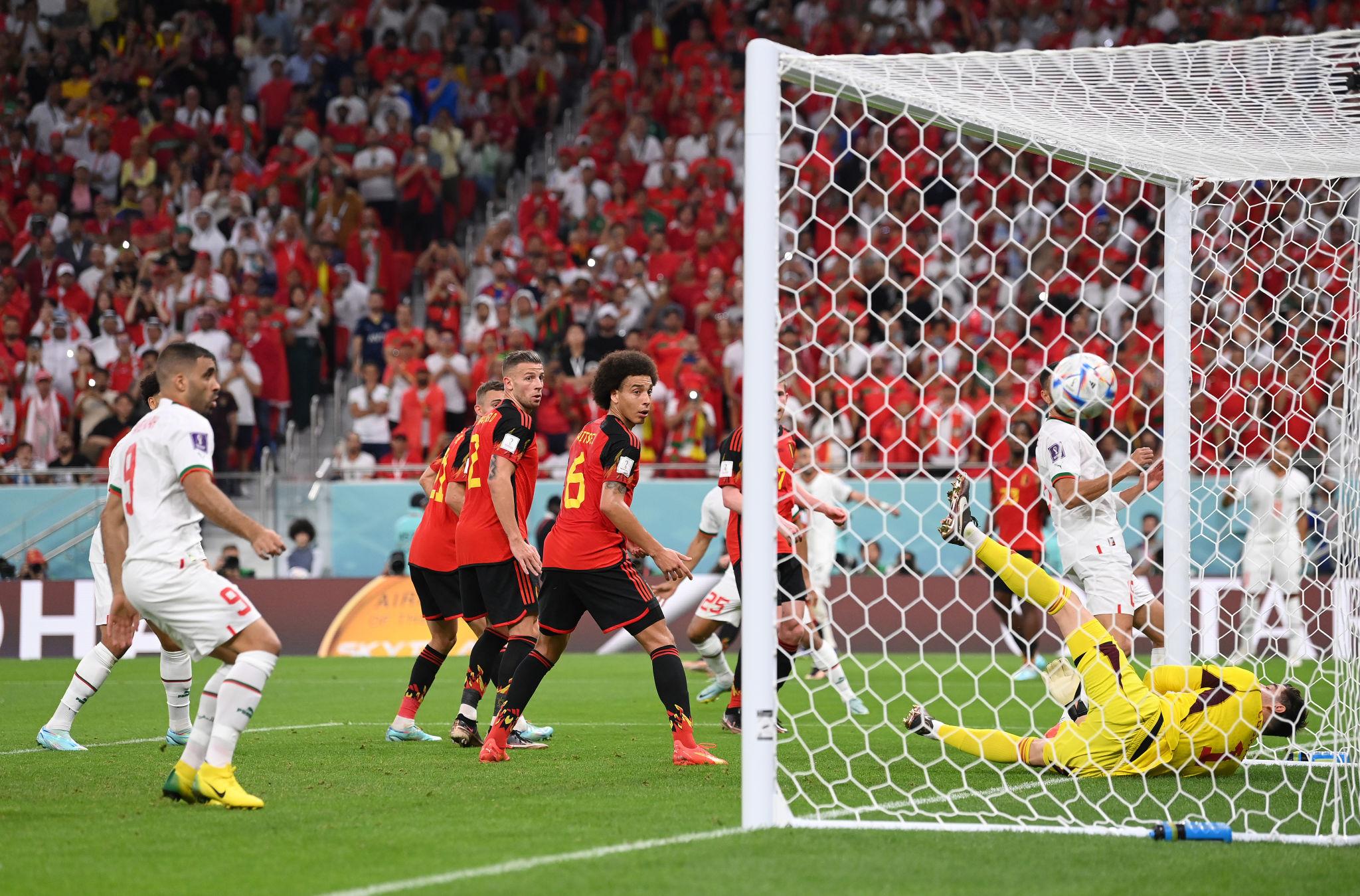 Le coup franc d’Abdelhamid Sabiri contre la Belgique marque le premier grand basculement psychologique du (Coupe du monde)