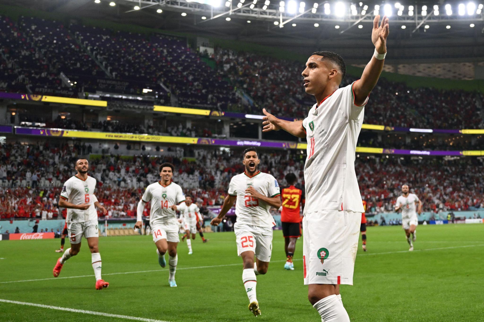 Le coup franc d’Abdelhamid Sabiri contre la Belgique marque le premier grand basculement psychologique du (Coupe du monde)