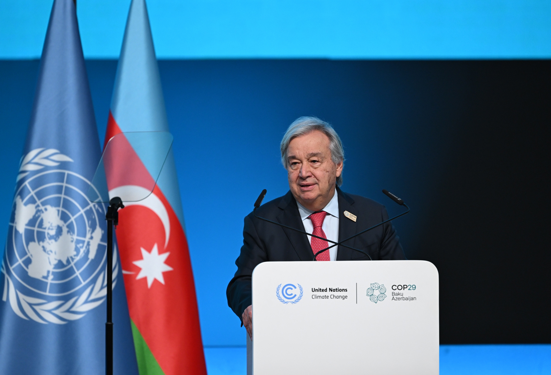 António Guterres, secrétaire général des Nations unies