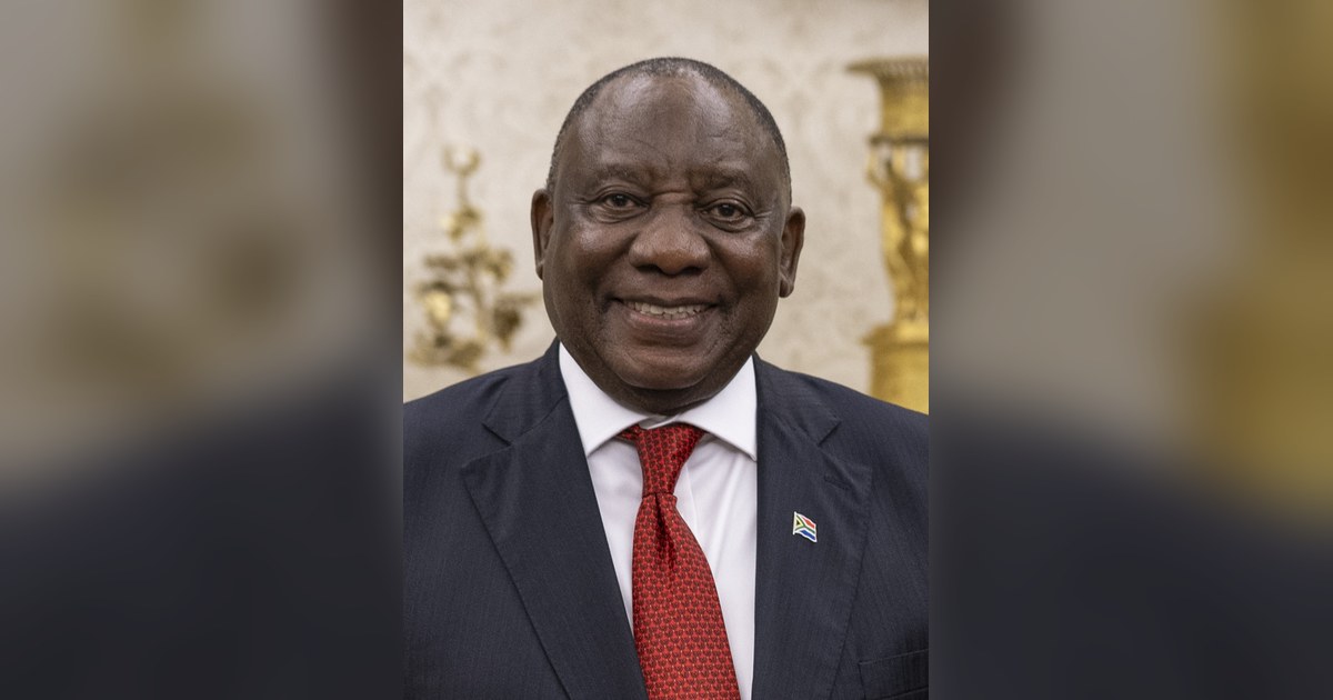 Cyril Ramaphosa, président sud-africain visé par la procédure Farmgate