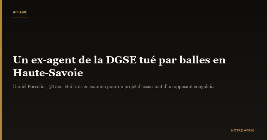 France: un homme qui avait tenté d’éliminer un opposant congolais retrouvé mort