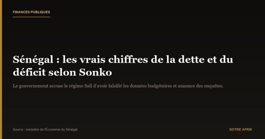 Sénégal : Ousmane Sonko promet des enquêtes sur la « corruption » du régime précédent