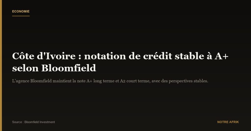 Côte d'Ivoire : une économie résiliente face aux risques macroéconomiques