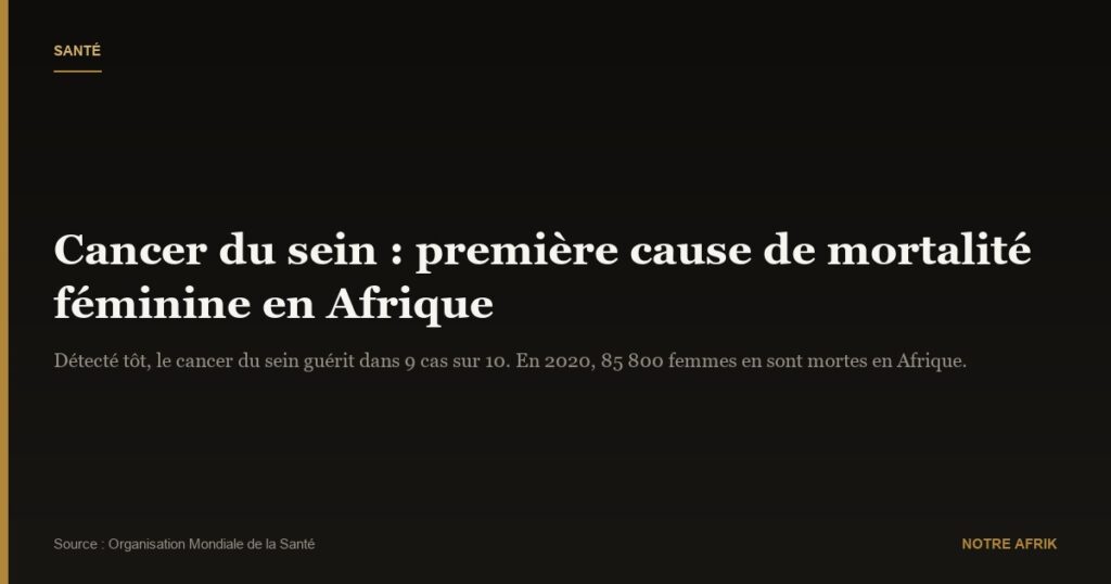 Cancer du sein : quand le dépistage précoce sauve des vies