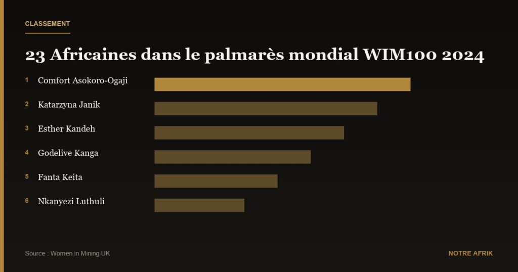 Classement : 23 Africaines figurent dans la liste mondiale "WIM100"