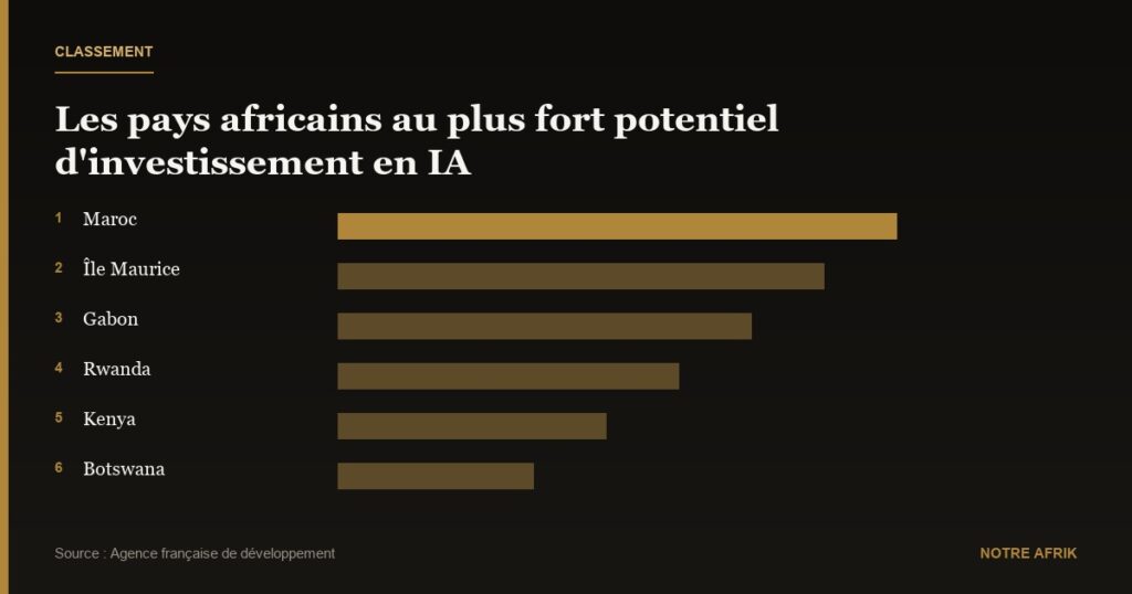 Numérique : neuf pays africains cités parmi ceux qui offrent un grand potentiel d'investissement en IA