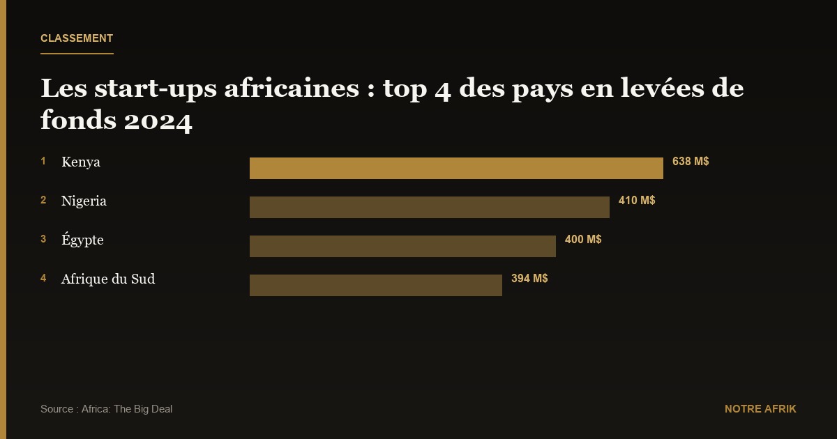 Afrique : les start-ups n'ont levé que 2,2 milliards de dollars en fonds en 2024