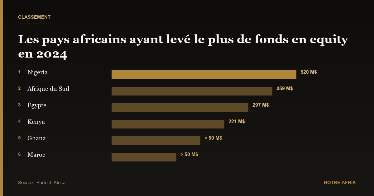 Afrique : la levée de fonds des start-up recule de 7 % en 2024