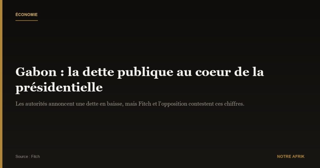 Gabon  : la gestion de la dette au cœur des préoccupations