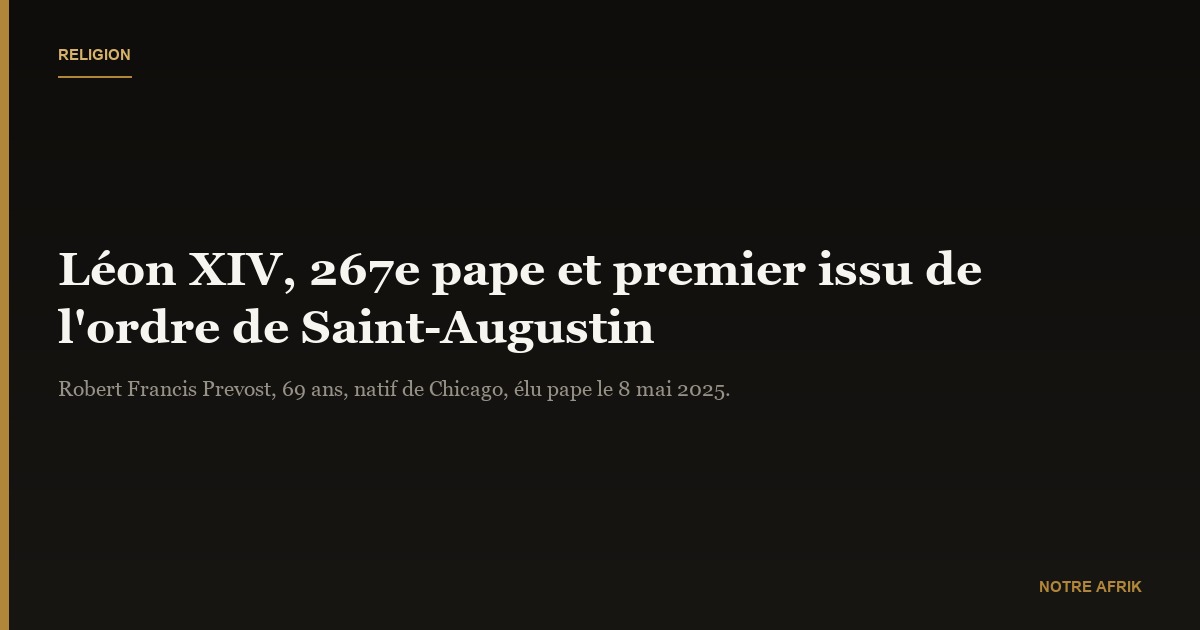 Religion : qui est le nouveau pape ?