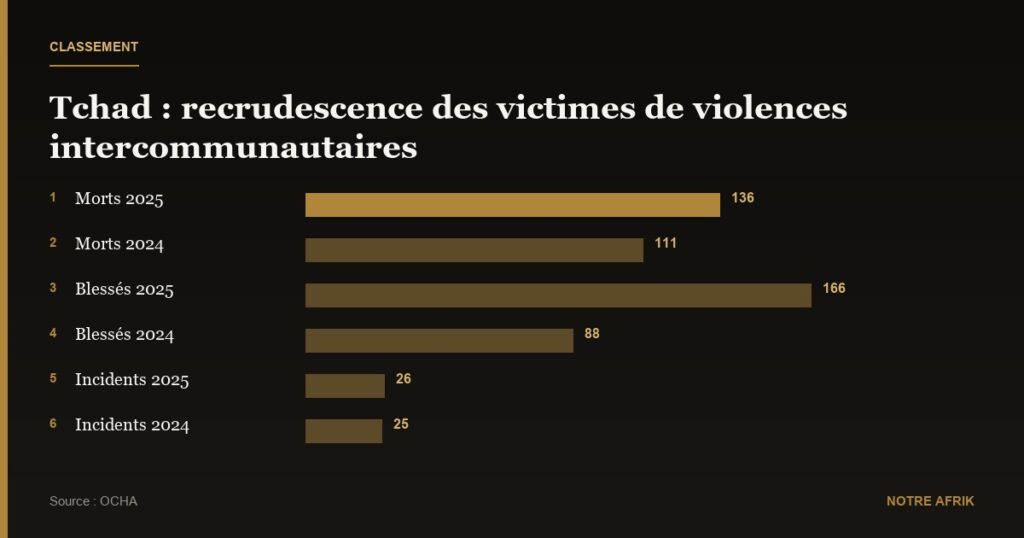 Tchad : la hausse des victimes des violences intercommunautaires inquiète