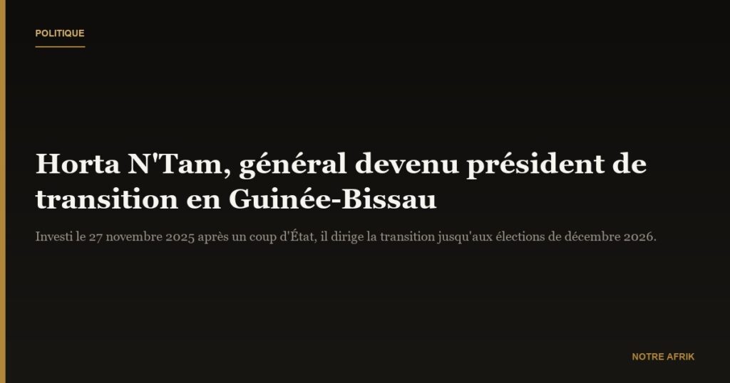 Horta N'Tam : biographie, âge et parcours