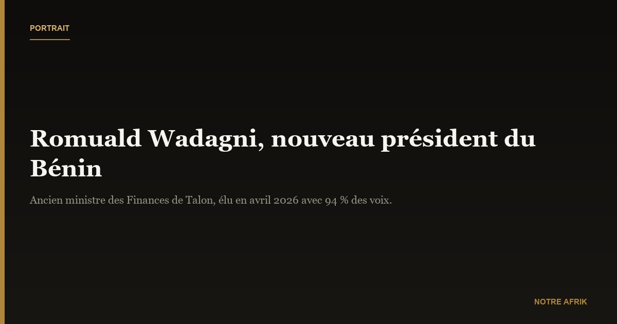Romuald Wadagni : biographie, âge et parcours