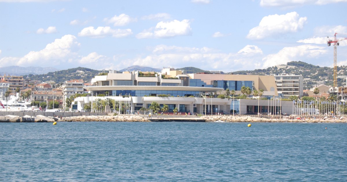 Le Palais des Festivals de Cannes, où se tiennent les Cannes Lions
