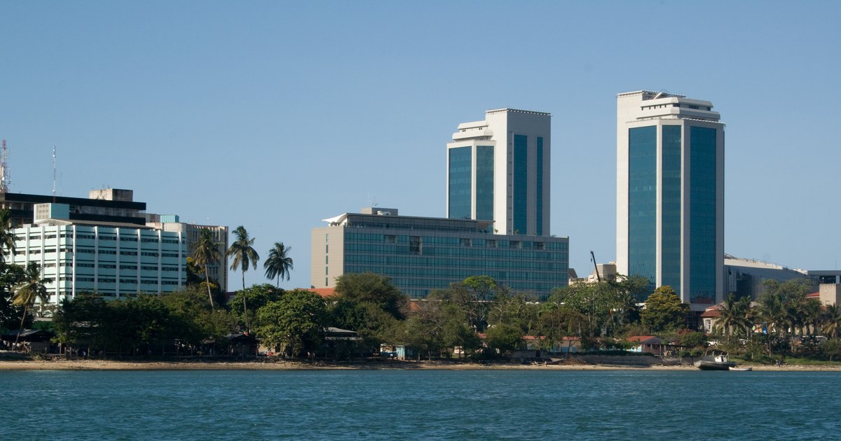 Siège de la Banque de Tanzanie à Dar es-Salaam