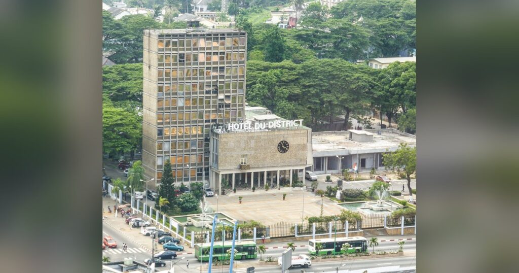 Hôtel du District au Plateau à Abidjan, siège administratif où sont lancés les Awards de la Fonction publique