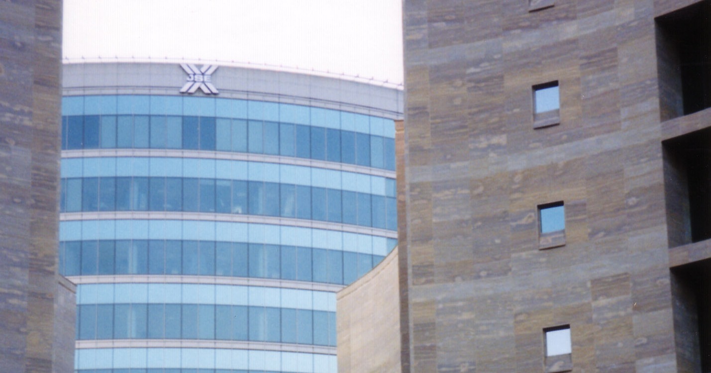 Siège de la Bourse de Johannesburg, l'une des sept bourses africaines reliées par l'AELP