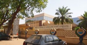 Siège de l'UEMOA à Ouagadougou, union dont Coris Bank domine le classement bancaire burkinabè