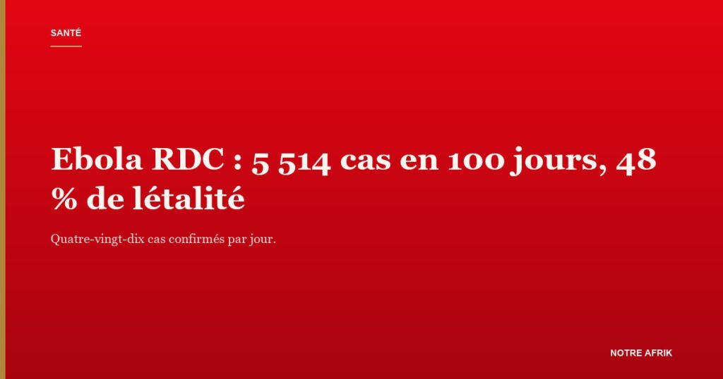 Personnel soignant en tenue de protection, illustrant l'épidémie d'Ebola en RDC