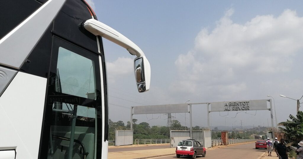 Poste frontière routier en Côte d'Ivoire, infrastructure du type de celles qui matérialiseront la frontière avec le Mali