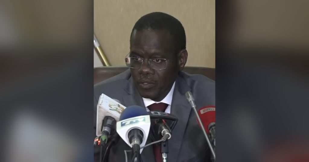 Ahmadou Al Aminou Lo, Premier ministre du Sénégal, qui a arrêté les 30 mesures des JOJ Dakar 2026