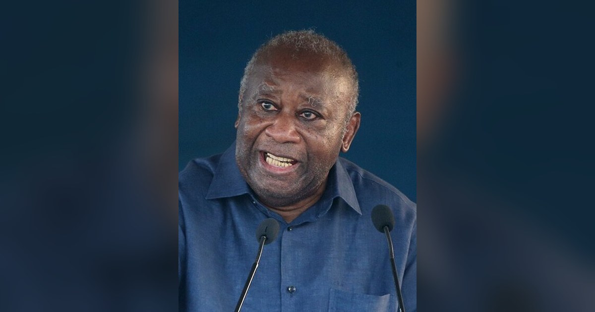 Laurent Gbagbo, président du PPA-CI, porteur du pacte social proposé en Côte d'Ivoire
