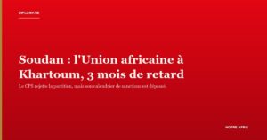 Siège de l'Union africaine à Addis-Abeba, d'où sont émises les décisions sur le Soudan