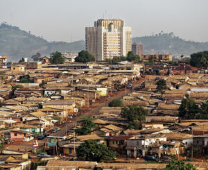 Siège de la BEAC à Yaoundé, banque centrale à l'origine de SYSTAC 2