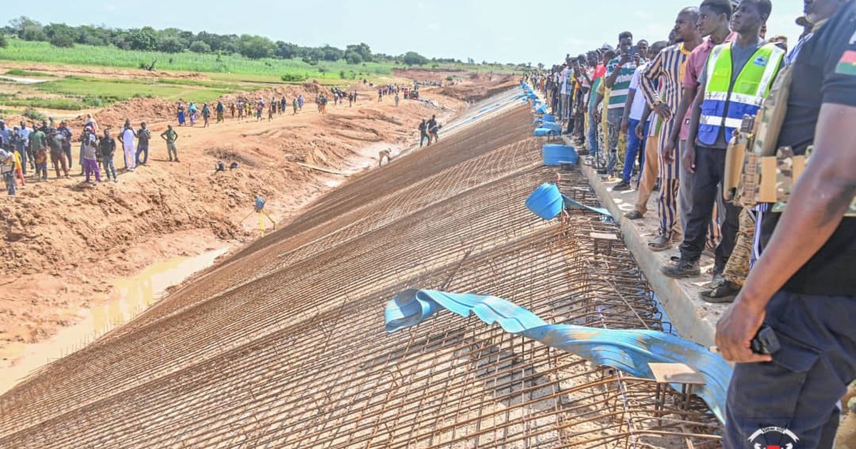 barrage Tougouya-koko — Burkina Faso : Souveraineté alimentaire et accès à l’eau potable : Office national des barrages