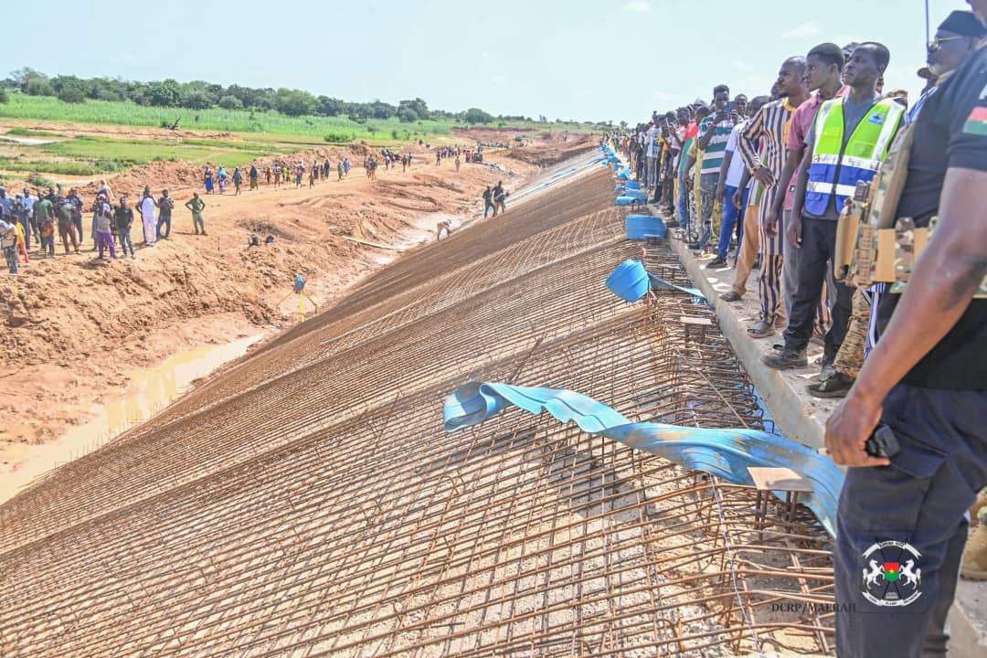 barrage Tougouya-koko — Burkina Faso : Souveraineté alimentaire et accès à l’eau potable : Office national des barrages 