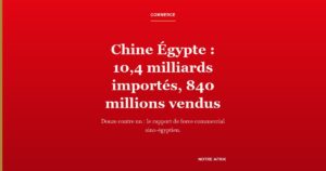 Zone industrielle chinoise de Suez en Égypte, usines et conteneurs