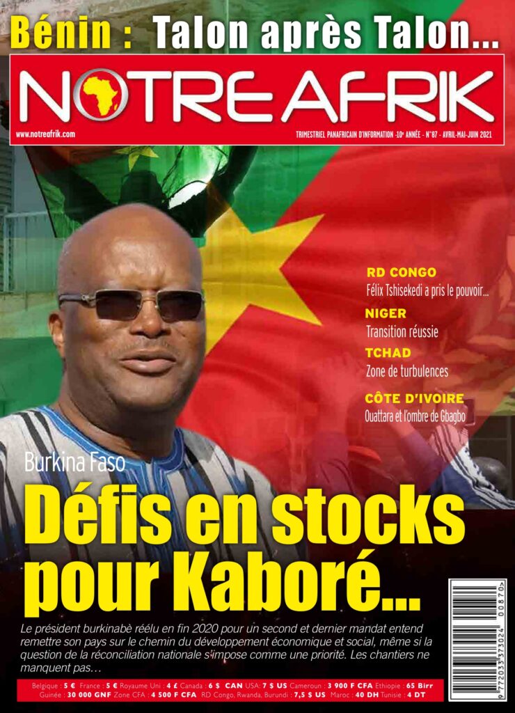 Couverture du magazine Notre Afrik n°87 — RD Congo : Félix Tshisekedi a pris le pouvoir