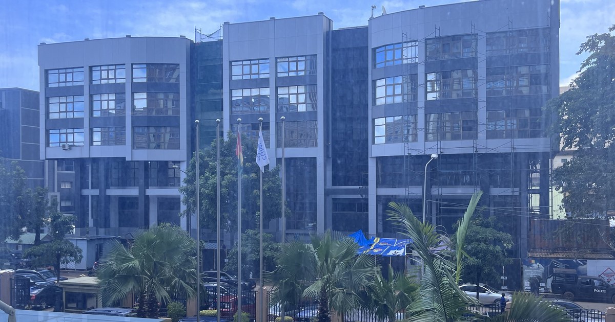 Immeuble de la Banque centrale de la République de Guinée, pays qui lance un emprunt obligataire de 2 500 milliards GNF