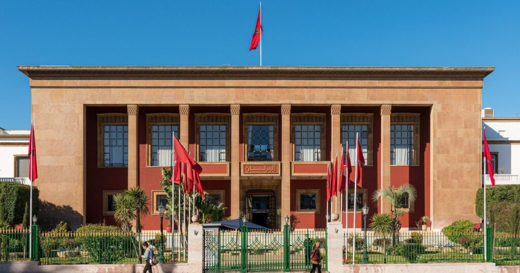 Siège du Parlement à Rabat, où siégeront les 395 députés issus des législatives au Maroc de 2026
