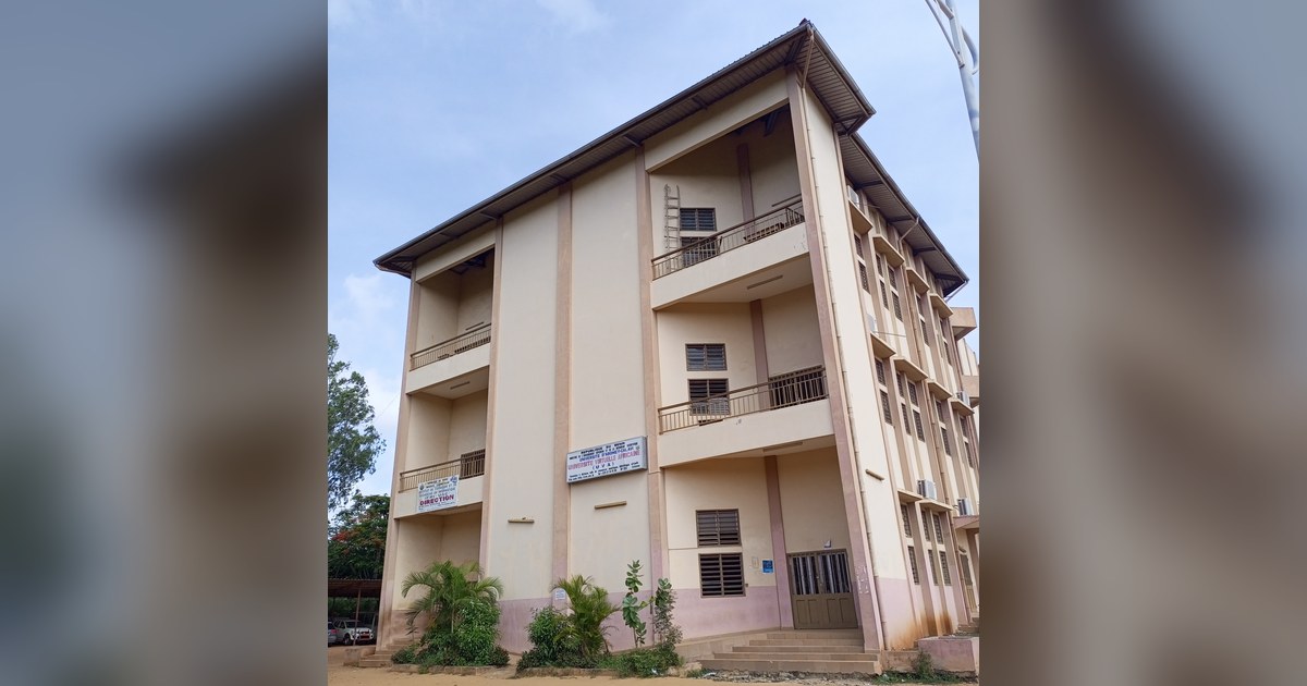 Bâtiment de l'IFRI à l'université d'Abomey-Calavi, vivier de talents pour l'IA au Bénin