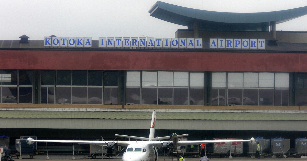 Tarmac de l'aéroport Kotoka d'Accra, au Ghana, où Boeing et l'État étudient un centre de maintenance