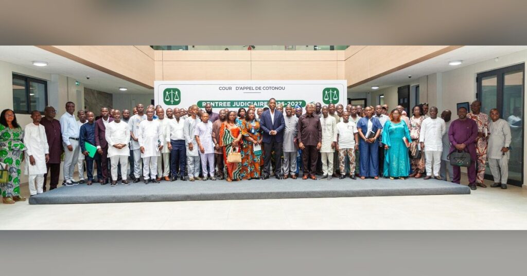 justice au Bénin — Bénin : Conférence de rentrée judiciaire 2026-2027 : Yvon DETCHENOU engage les juridictions dans une